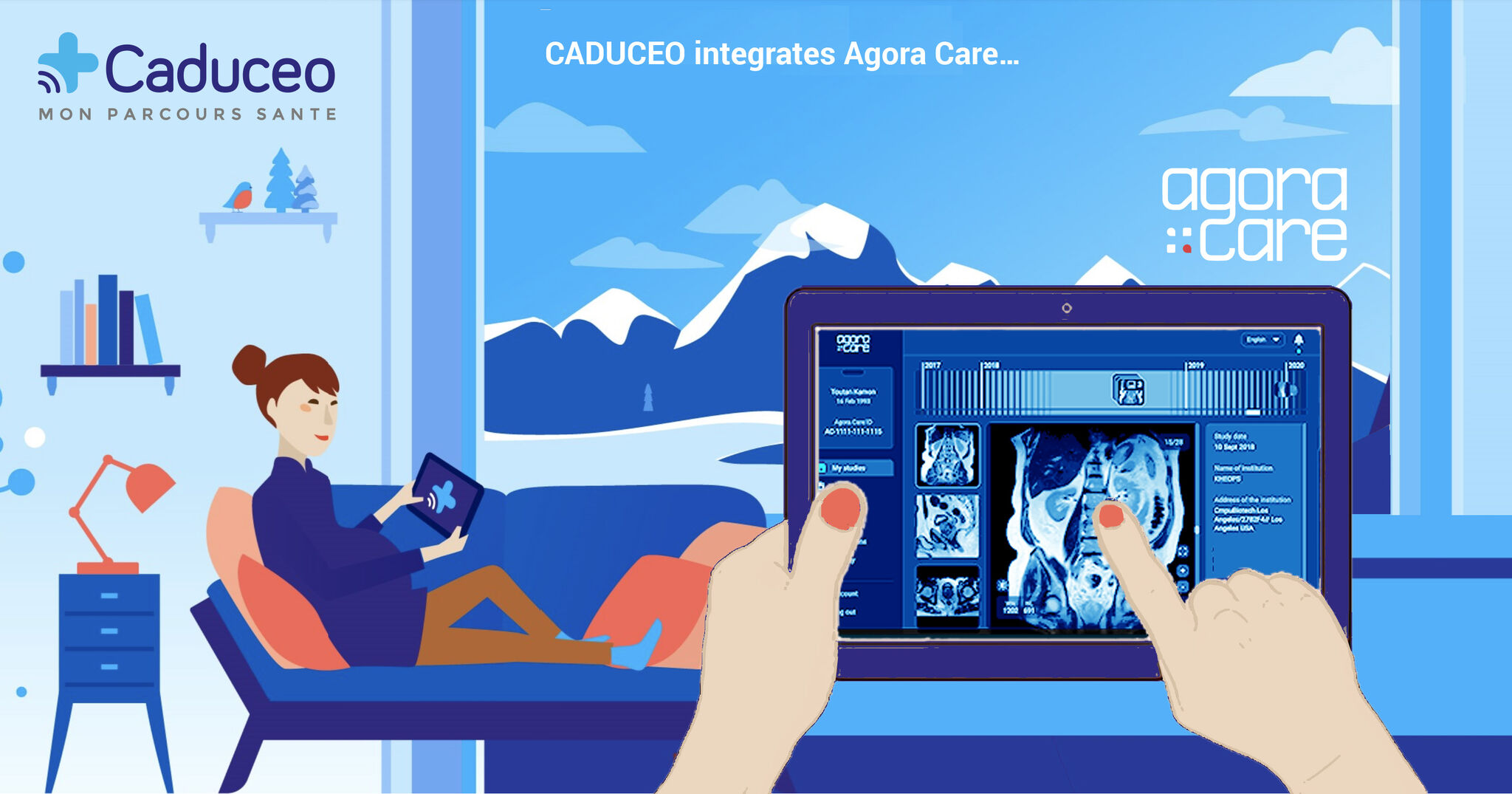 CADUCEO integrates Agora Care in its platform